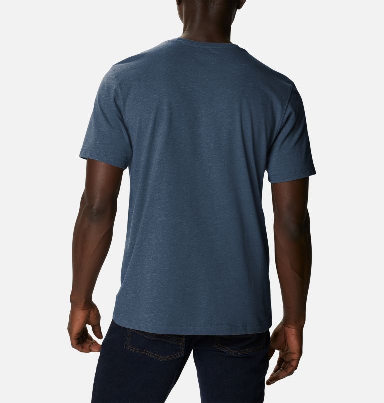Men's Thistletown Hills Short Sleeve Shirt - Tall, Color: Dark Mountain Heather, image 2
