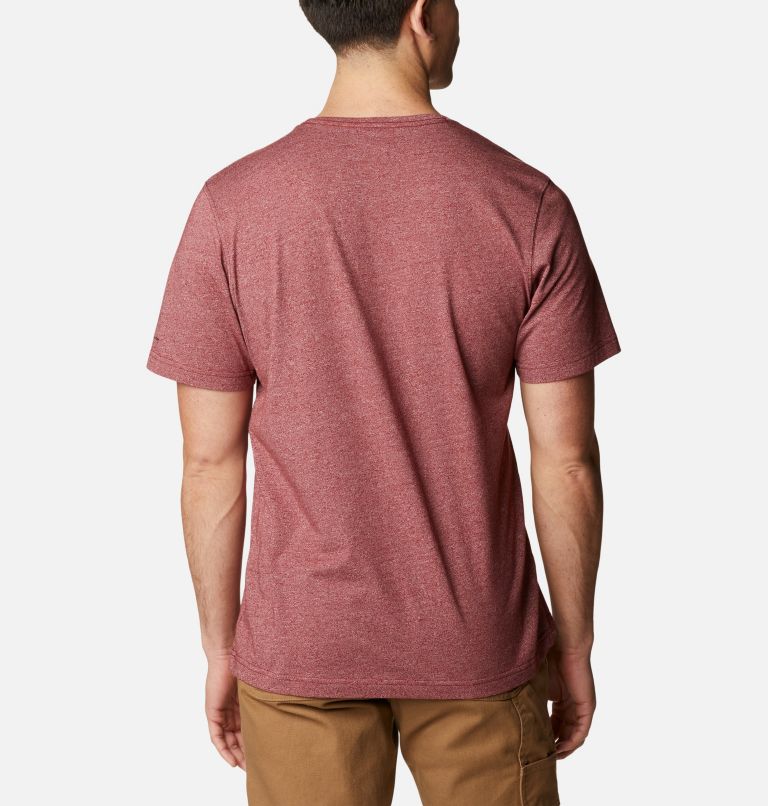 T-shirt à manches courtes Thistletown Hills Homme - Grandes tailles, Color: Red Jasper Heather, image 2