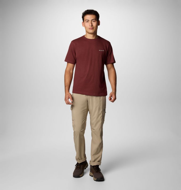 Men's Thistletown Hills Short Sleeve Shirt - Tall, Color: Spice Heather, image 3