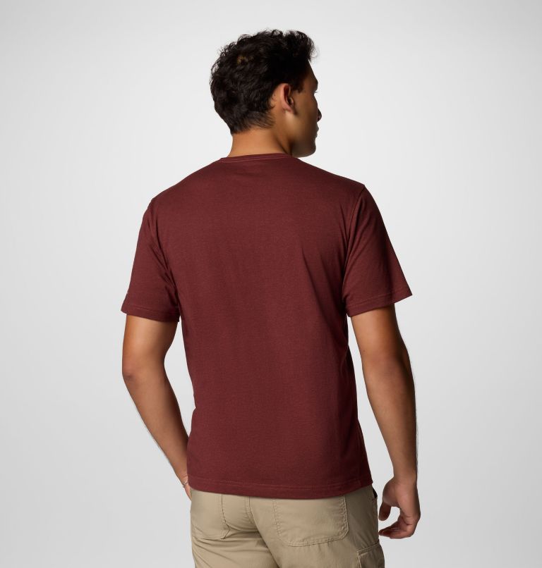 Men's Thistletown Hills Short Sleeve Shirt - Tall, Color: Spice Heather, image 2