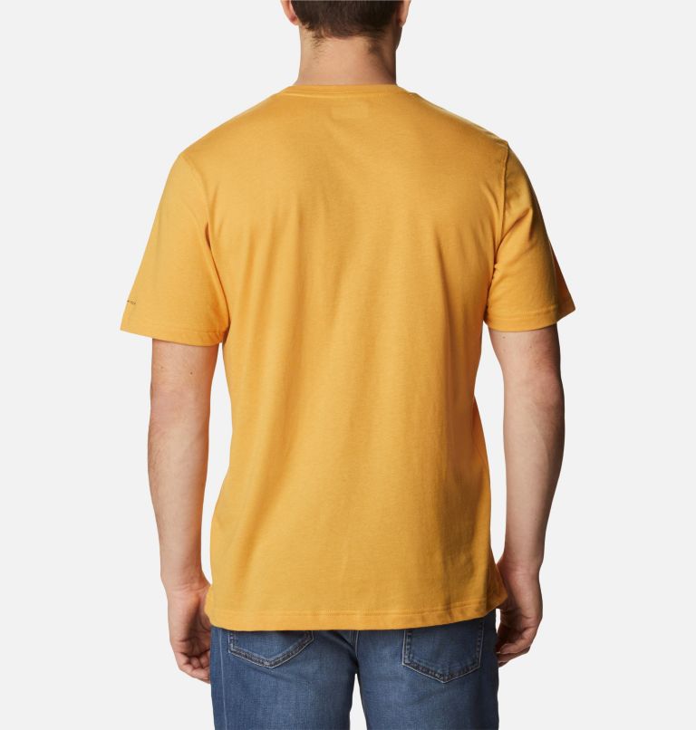 Thumbnail: Men's Thistletown Hills Short Sleeve Shirt - Tall, Color: Raw Honey, image 2