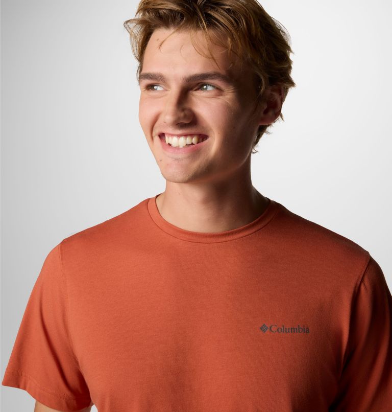 T-shirt à manches courtes Thistletown Hills Homme - Grandes tailles, Color: Tuscan Heather, image 5