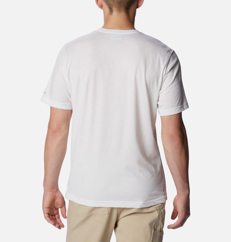 Thumbnail: Men’s Thistletown Hills Graphic T-shirt, Color: White, Foggy Haven, image 2