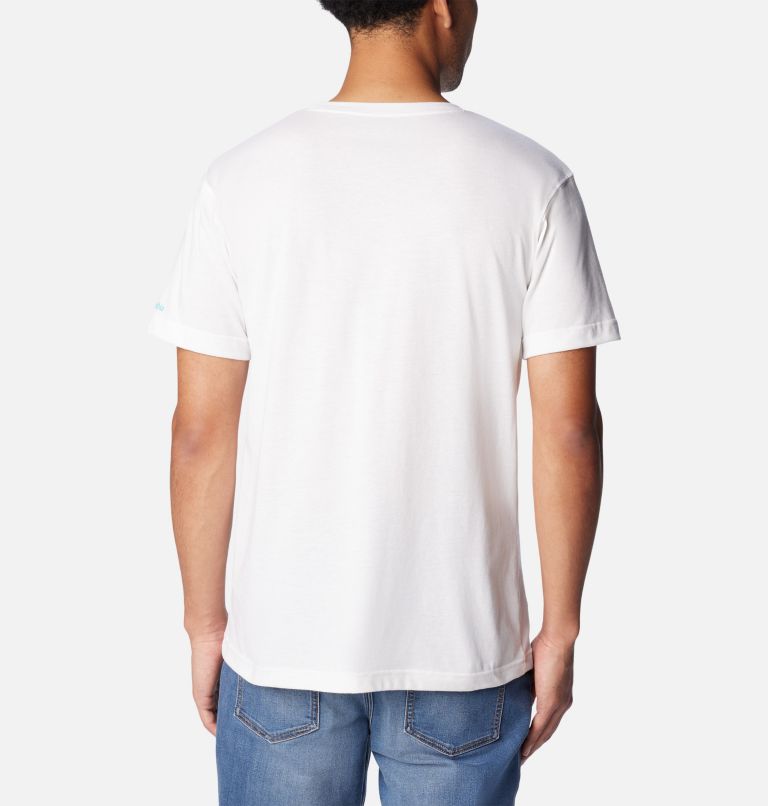 Thistletown Hills  Graphic Short Sleeve, Color: White, Fractal Peaks, image 2