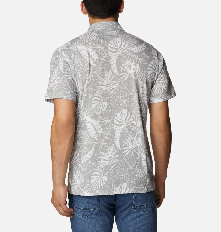 Men's Thistletown Hills Polo, Color: Columbia Grey King Palms, image 2