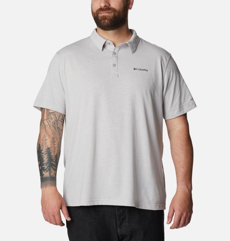 Men's Thistletown Hills Polo - Big, Color: Columbia Grey Heather, image 1