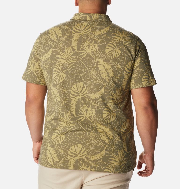 Men's Thistletown Hills Polo - Big, Color: Stone Green King Palms, image 2