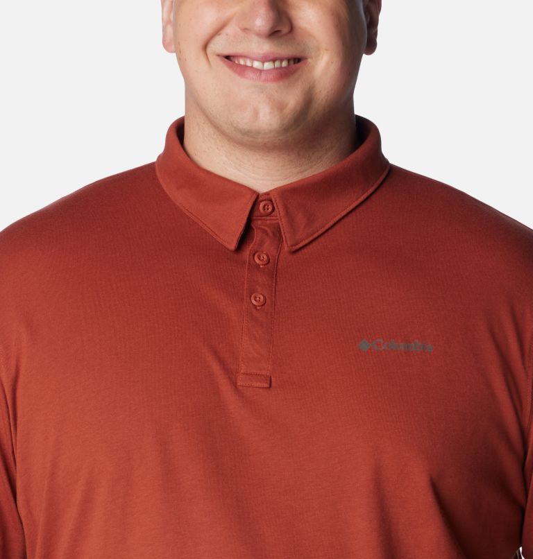 Men's Thistletown Hills Polo - Big, Color: Warp Red Heather, image 4