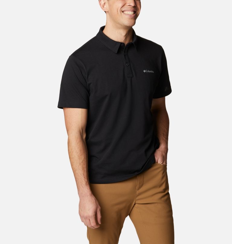 Men's Thistletown Hills Polo - Tall, Color: Black