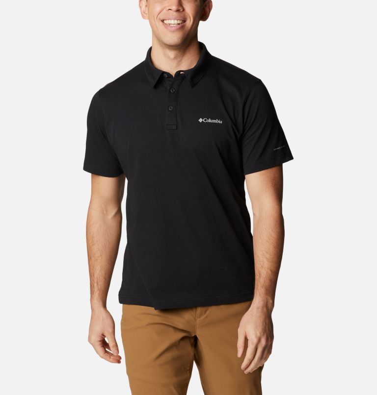 Men's Thistletown Hills Polo - Tall, Color: Black, image 1