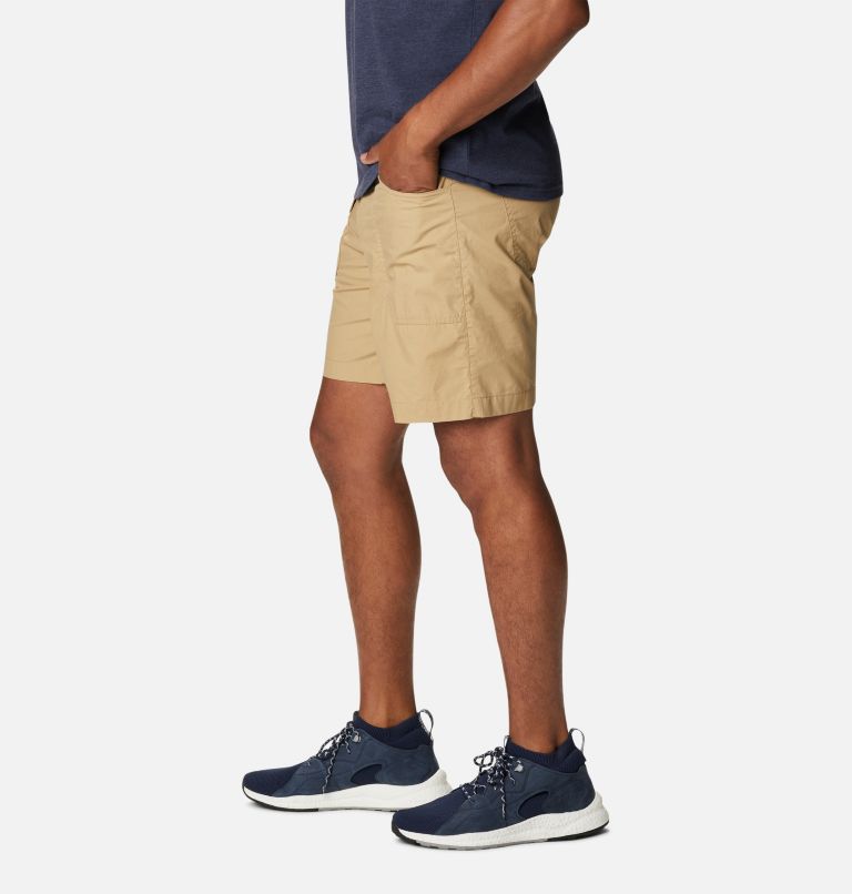 Men's Washed Out Cargo Shorts, Color: Crouton