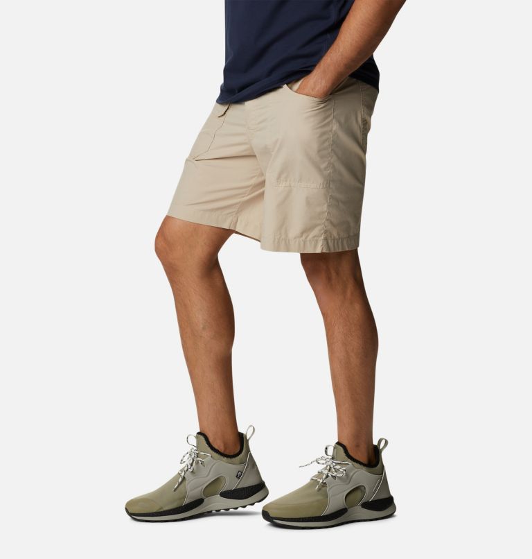 Men's Washed Out Cargo Shorts, Color: Ancient Fossil, image 3