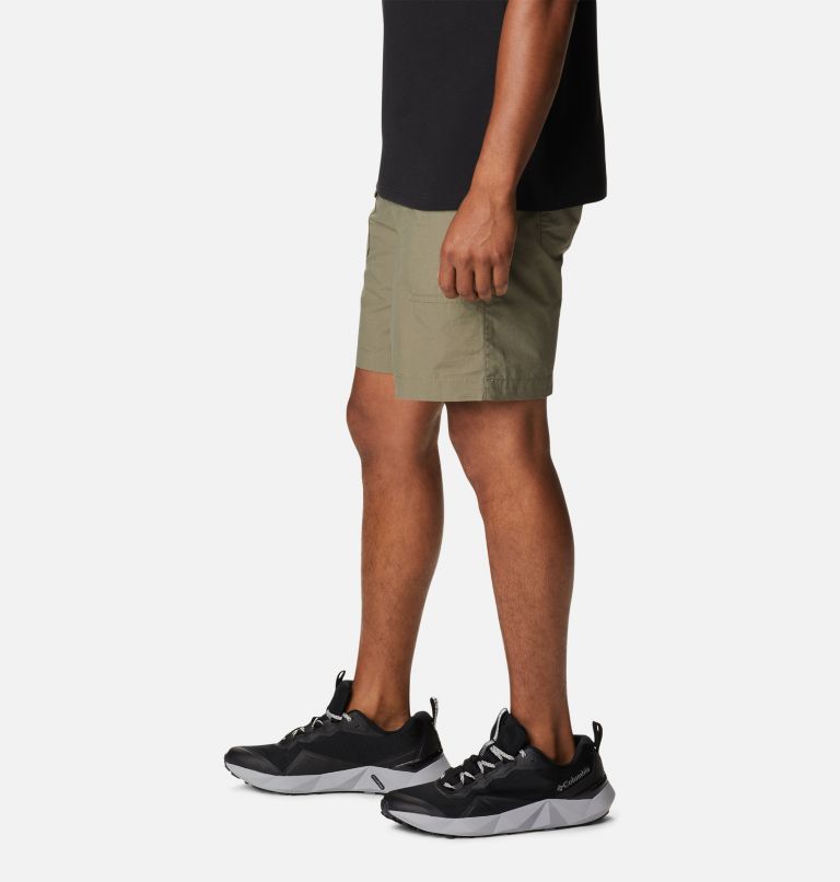 Thumbnail: Men's Washed Out Cargo Shorts, Color: Stone Green, image 3