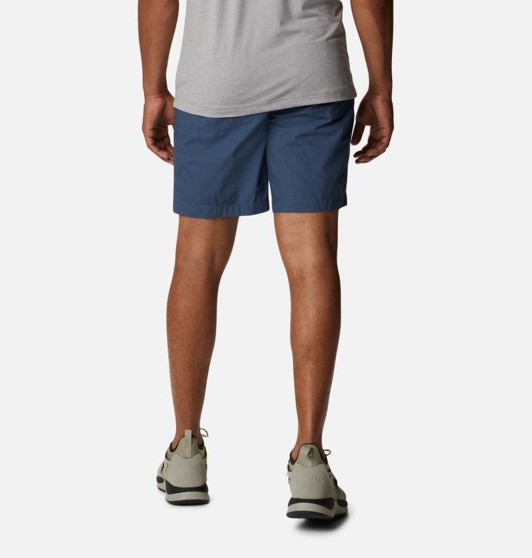 Men's Washed Out Cargo Shorts, Color: Dark Mountain