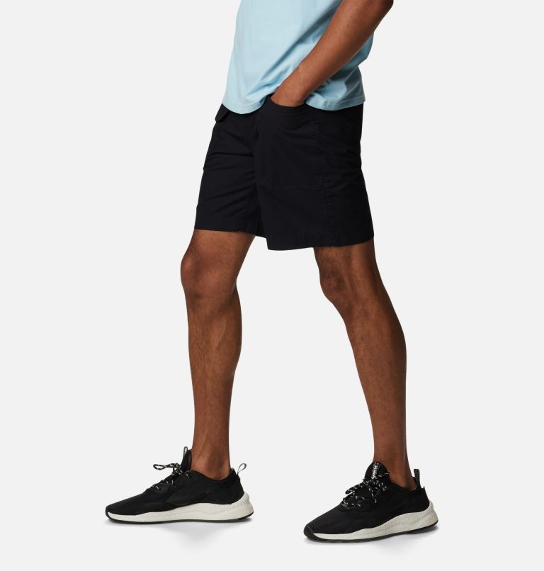 Men's Washed Out Cargo Shorts, Color: Black, image 3