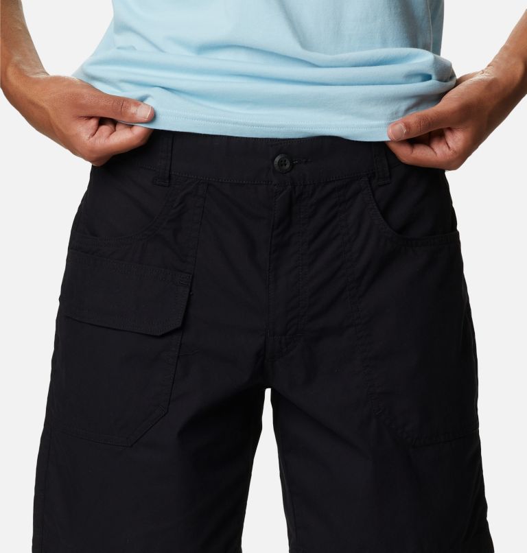 Men's Washed Out Cargo Shorts, Color: Black, image 4
