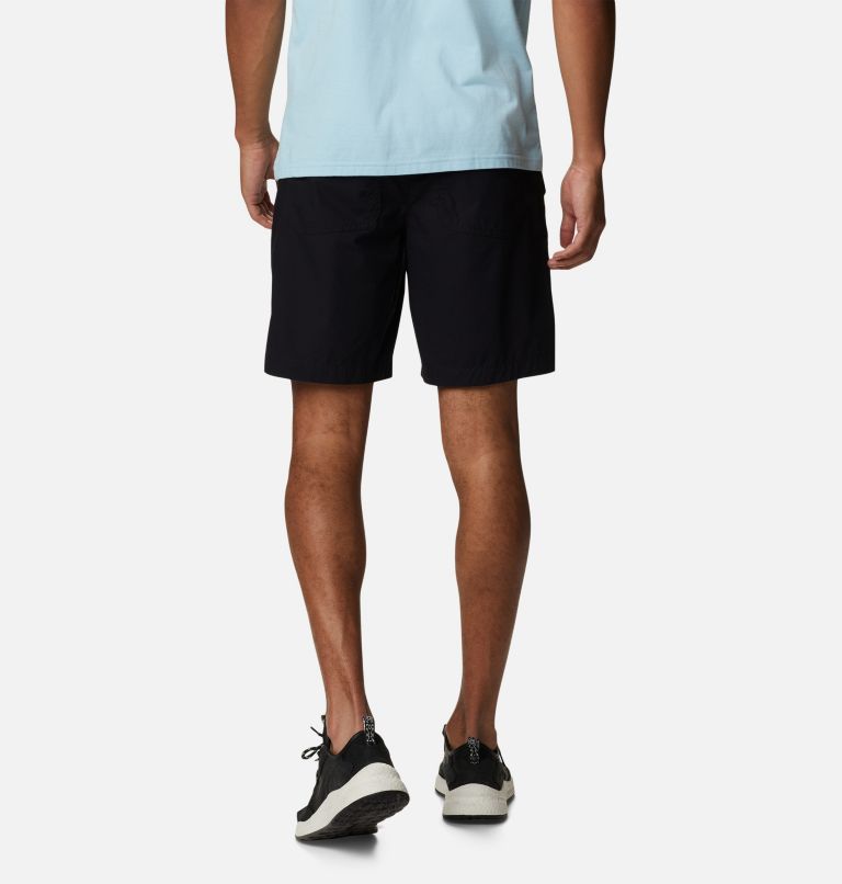 Men's Washed Out Cargo Shorts, Color: Black, image 2