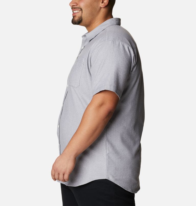 Chemise à manches courtes Rapid Rivers Novelty Homme - Tailles fortes, Color: Shark, Columbia Grey, image 3