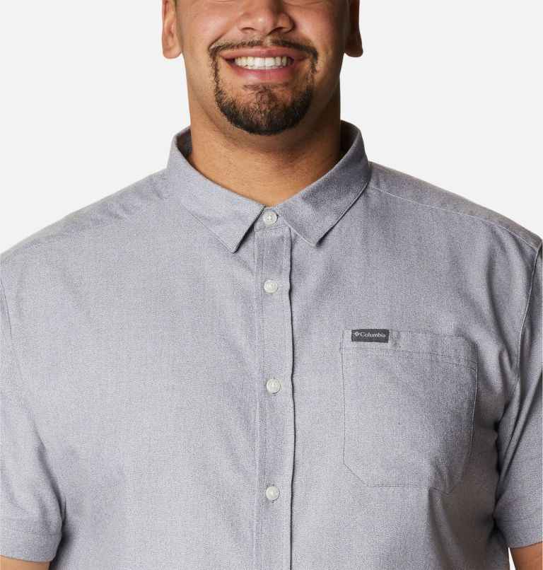 Chemise à manches courtes Rapid Rivers Novelty Homme - Tailles fortes, Color: Shark, Columbia Grey, image 4