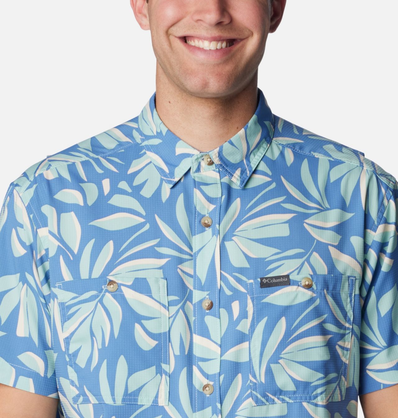 Men's Utilizer™ Printed Woven Short Sleeve Shirt 4