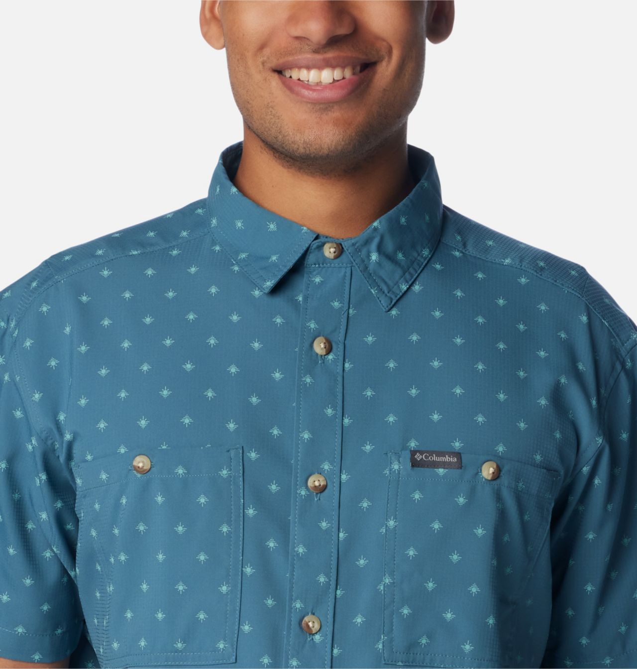 Men's Utilizer™ Printed Woven Short Sleeve Shirt 4