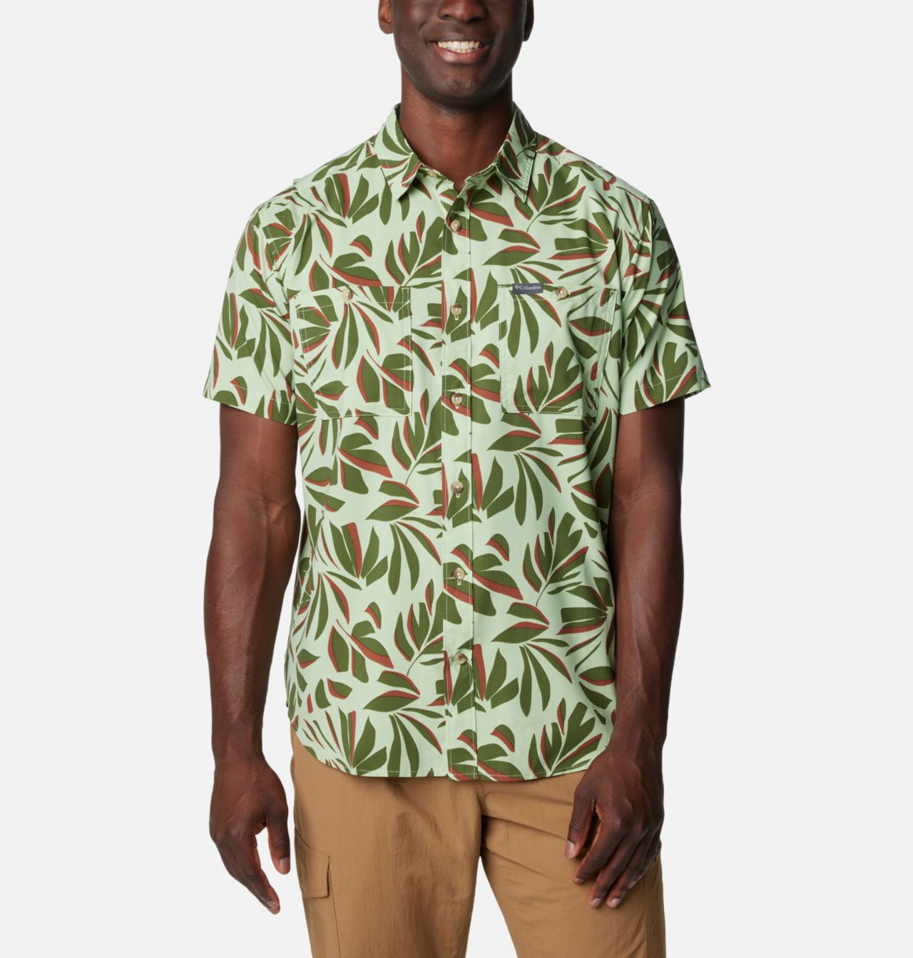 Men's Utilizer™ Printed Woven Short Sleeve Shirt 1