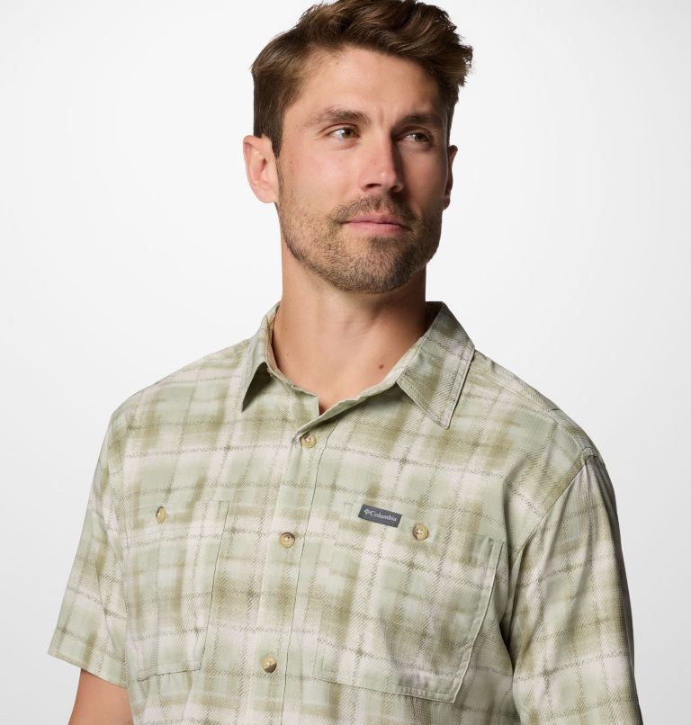 Men's Utilizer Printed Woven Short Sleeve Shirt, image 4