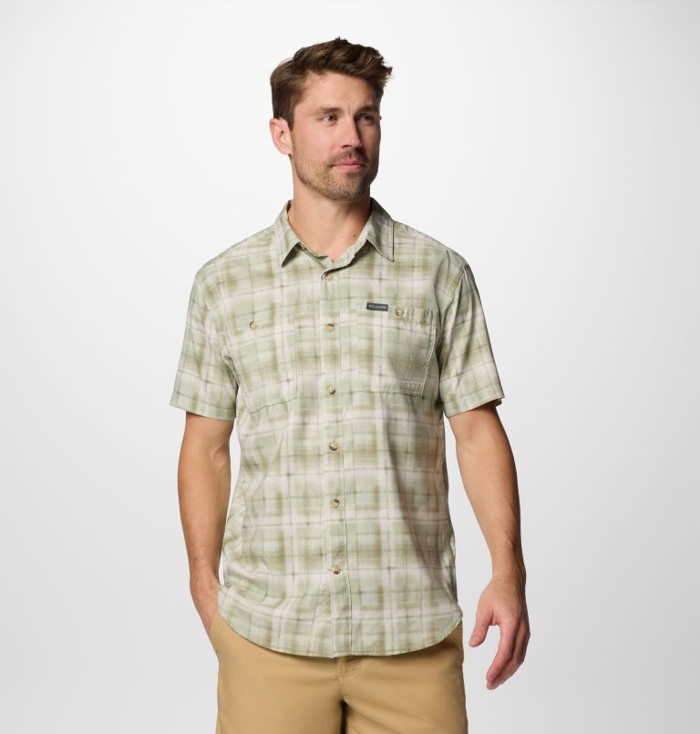 Men's Utilizer Printed Woven Short Sleeve Shirt, image 1
