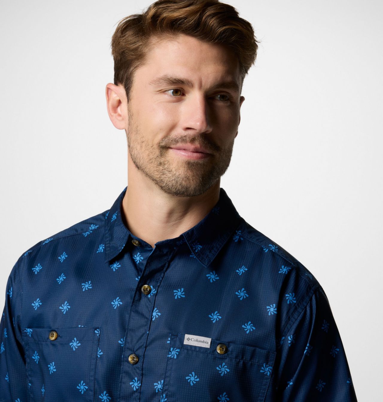 Men's Utilizer™ Printed Woven Short Sleeve Shirt | 472 | XL 5