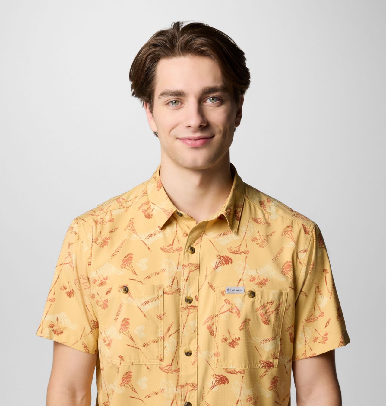 Men's Utilizer™ Printed Woven Short Sleeve Shirt | 715 | M 4