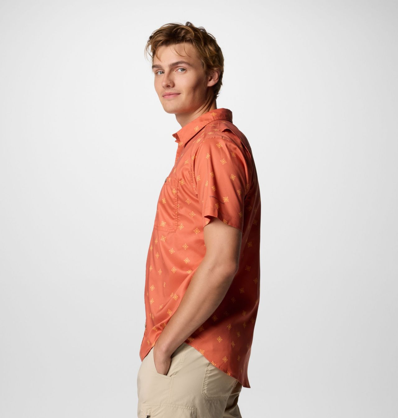 Men's Utilizer™ Printed Woven Short Sleeve Shirt 4