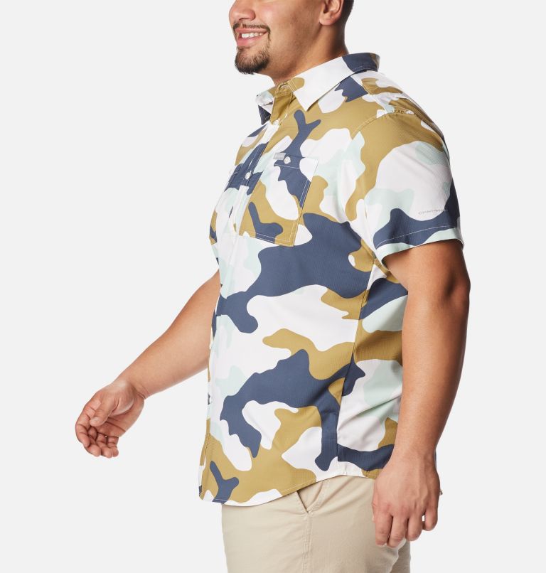 Men's Utilizer™ Printed Woven Short Sleeve Shirt - Big | Columbia 