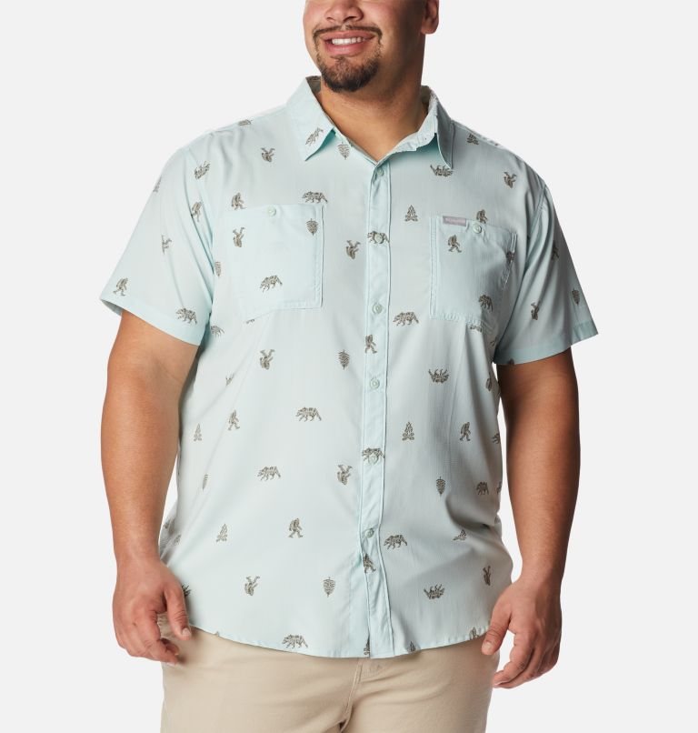 Men's Utilizer™ Printed Woven Short Sleeve Shirt - Big