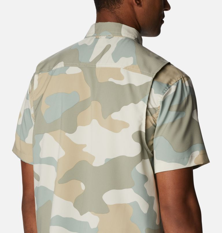 MP Men's Adapt Camo Print Short Sleeve T-Shirt - Dark Green