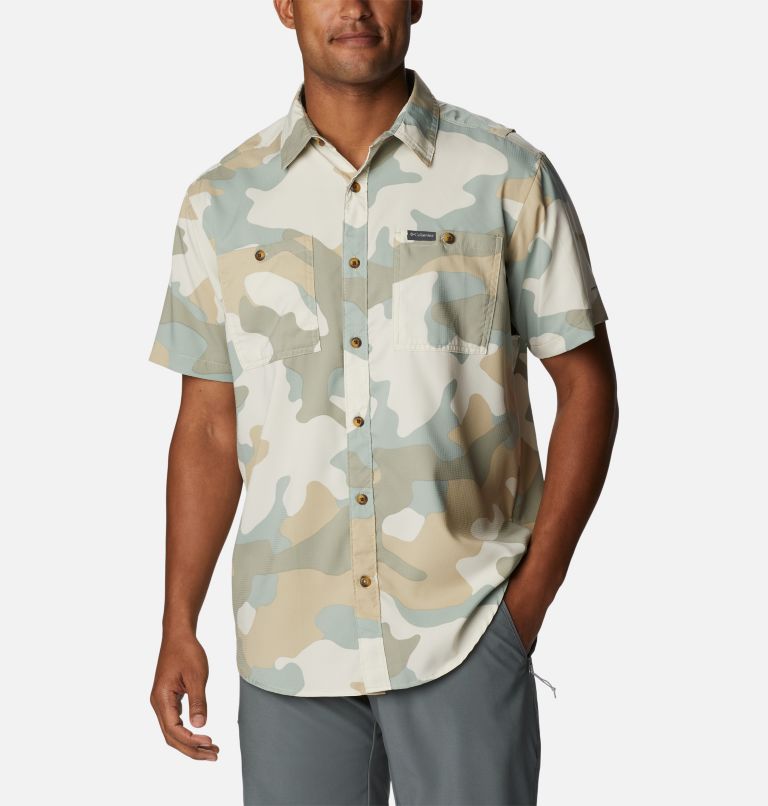 Camo store columbia shirt