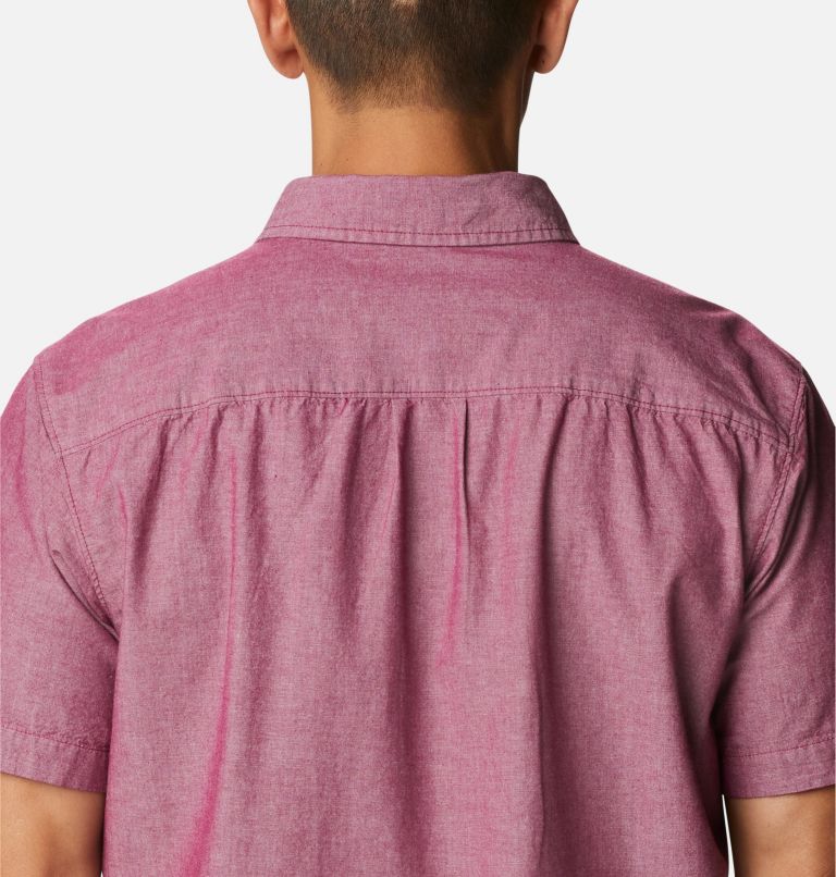 Scenic Ridge Woven Short Sleeve | 662 | XL, Color: Red Onion Chambray, image 5
