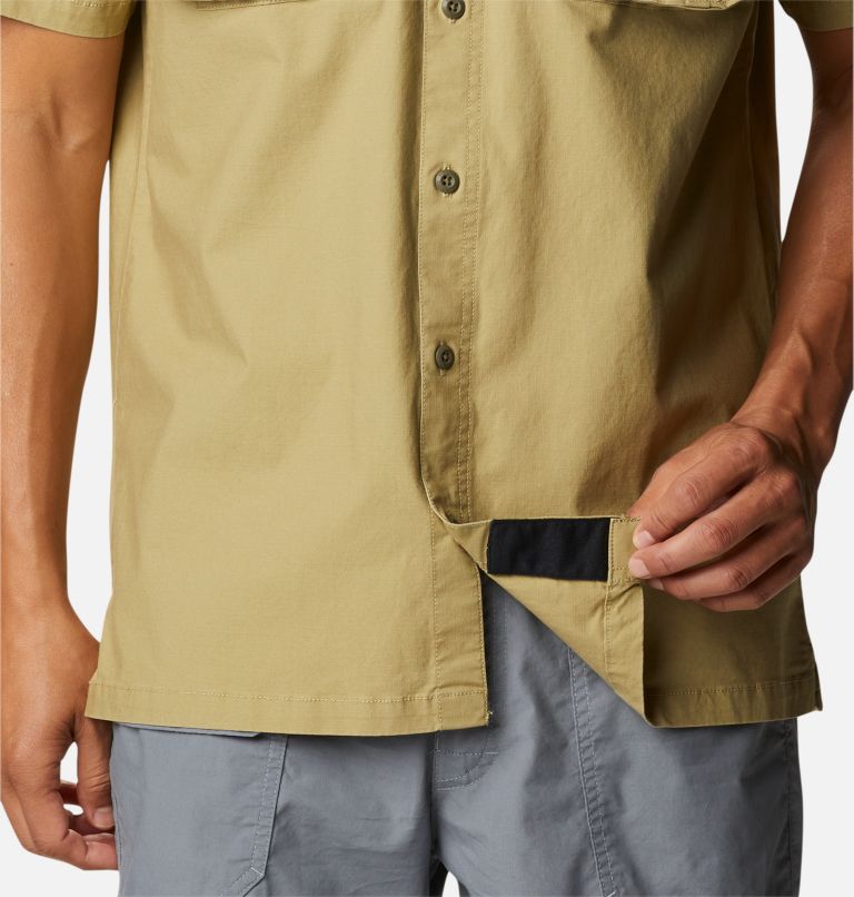 Men's Wallowa Novelty Short Sleeve Shirt, Color: Savory, image 6