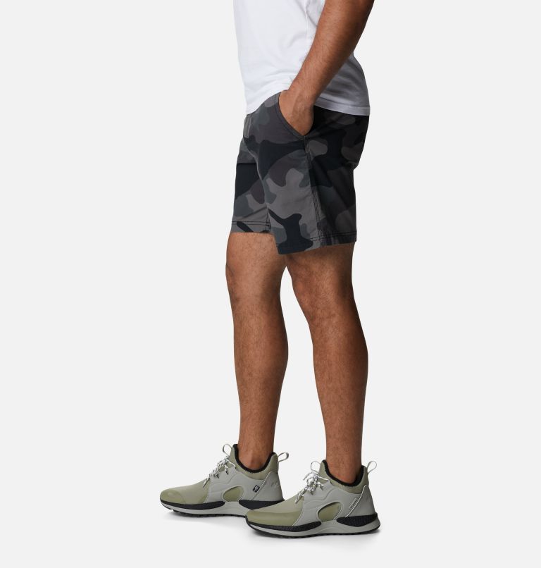Men's Wallowa Belted Shorts, Color: Black Mod Camo
