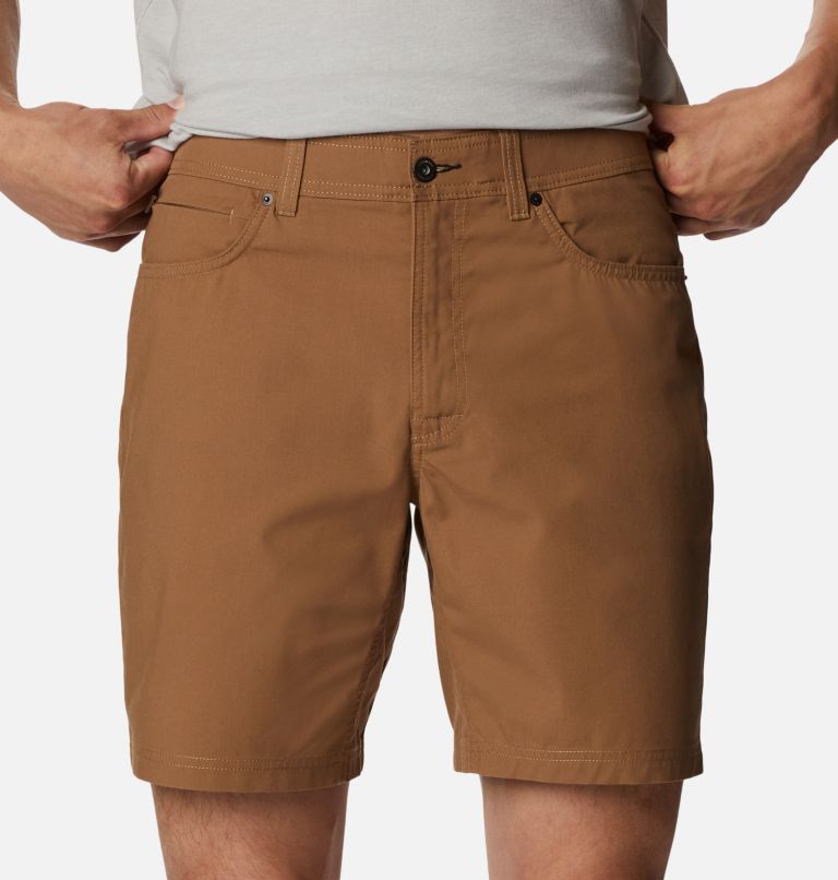 Thumbnail: Men's Cobble Creek 5-Pocket Shorts, Color: Delta, image 4
