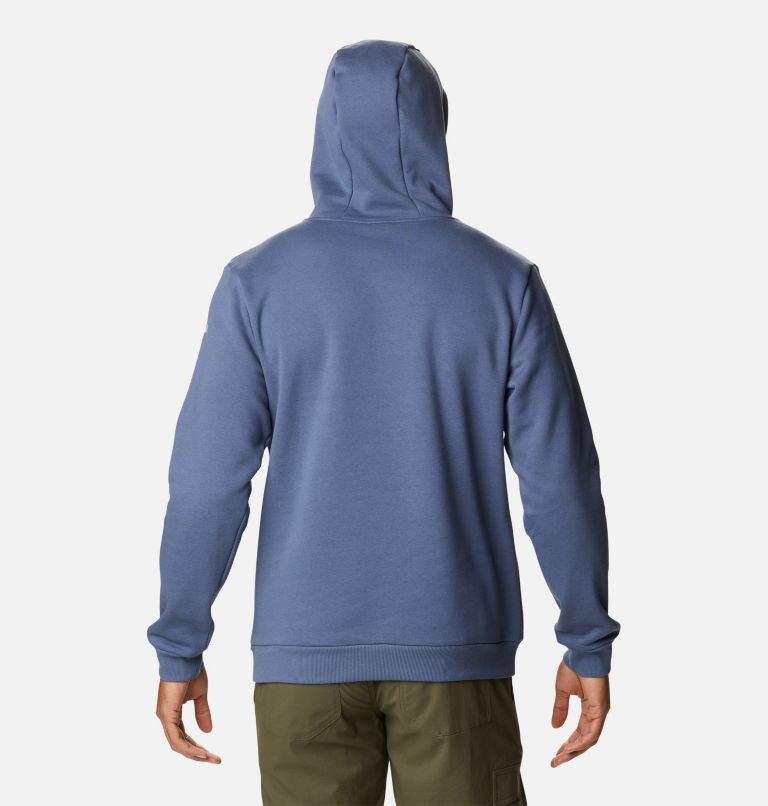 Men's CSC Country Logo Hoodie, Color: Dark Mountain, US Hood Flag Graphic, image 2