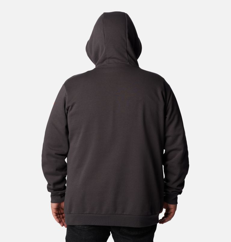 Thumbnail: Men's CSC Country Logo Hoodie - Big, Color: Shark, Canada Timberline Flag Graphic, image 2