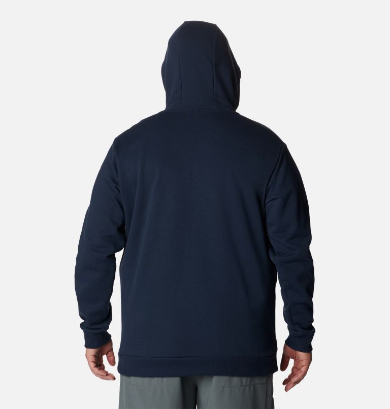 Thumbnail: Men's CSC Country Logo Hoodie - Big, Color: Collegiate Navy, US Flag Stamp Graphic, image 2