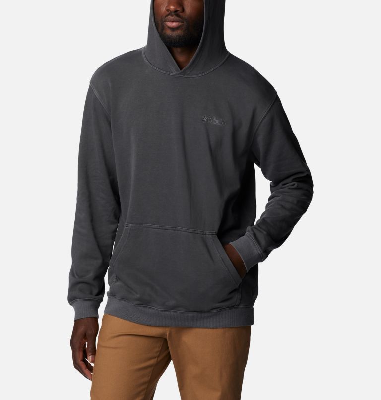 Thumbnail: Men's Columbia Lodge French Terry Novelty Hoodie, Color: Black, image 5