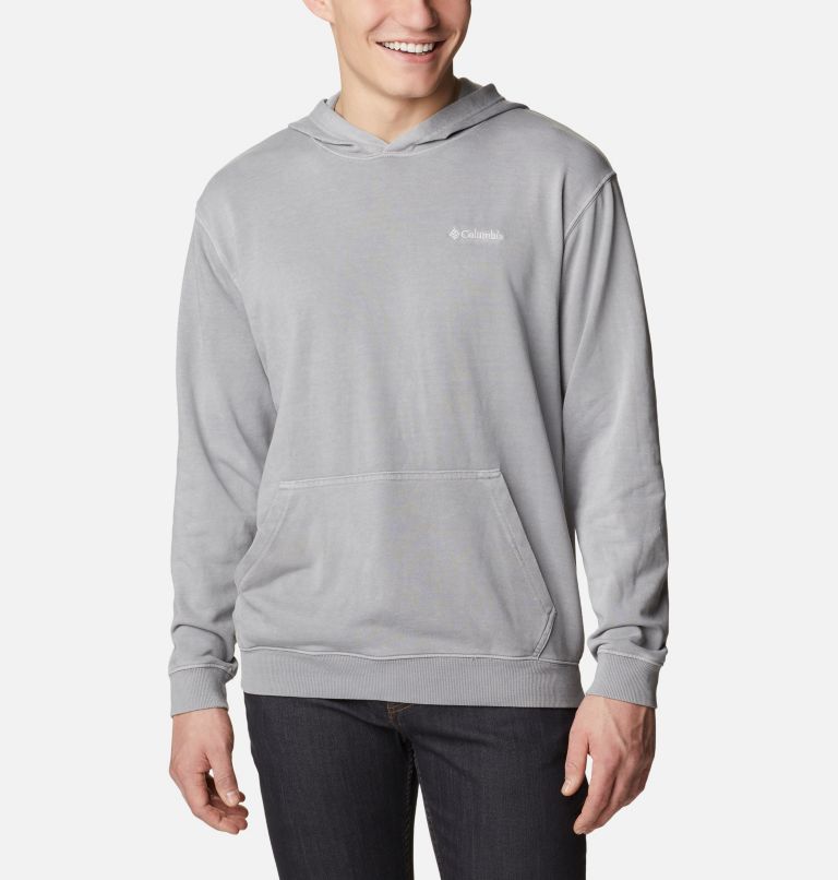 Men's Columbia Lodge French Terry Novelty Hoodie, Color: Columbia Grey, image 1