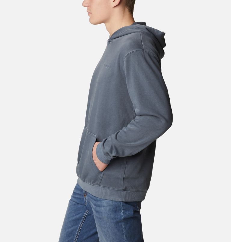 Thumbnail: Men's Columbia Lodge French Terry Novelty Hoodie, Color: Dark Mountain, image 3