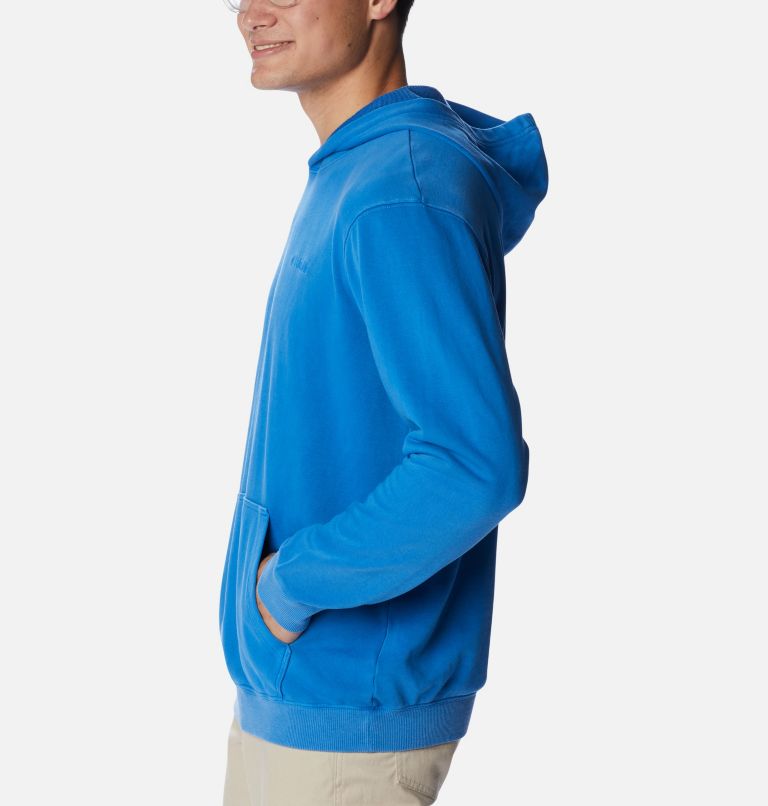 Men's Columbia Lodge French Terry Novelty Hoodie, Color: Compass Blue, image 3