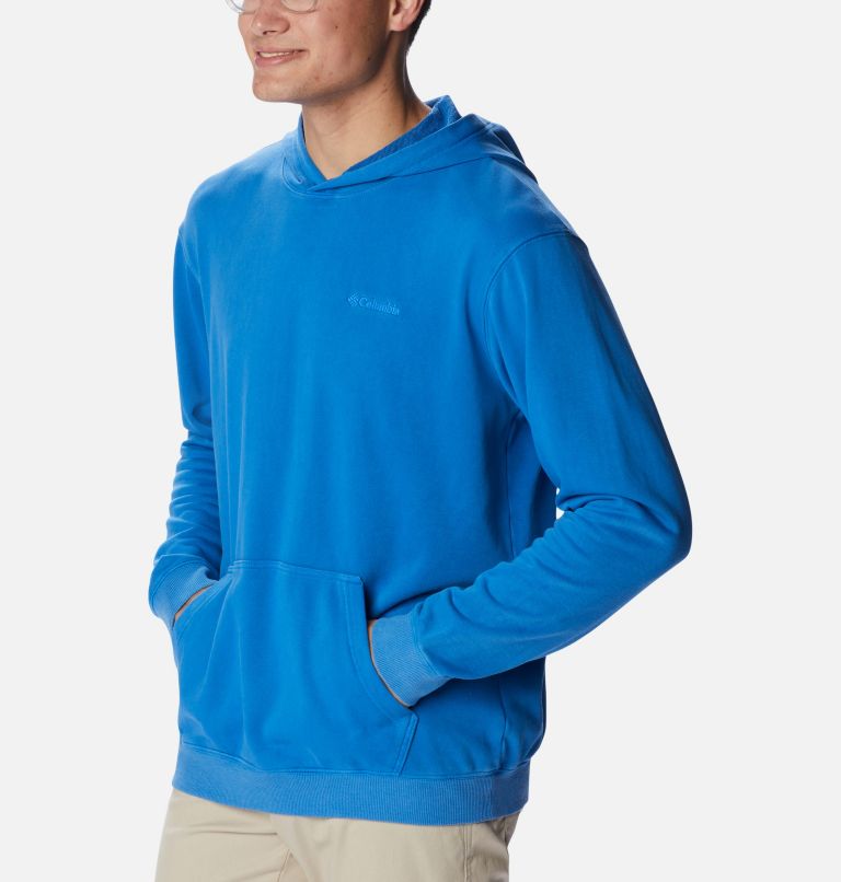 Men's Columbia Lodge French Terry Novelty Hoodie, Color: Compass Blue, image 5