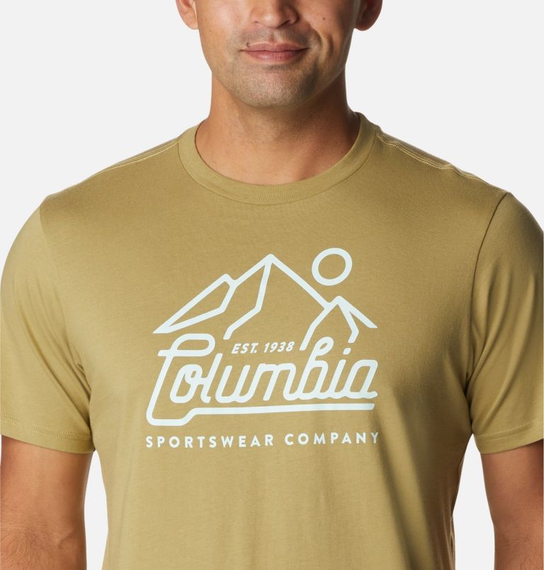 Thumbnail: T-shirt Graphique Casual en Coton Biologique CSC Homme, Color: Savory, Scenic Logo, image 4