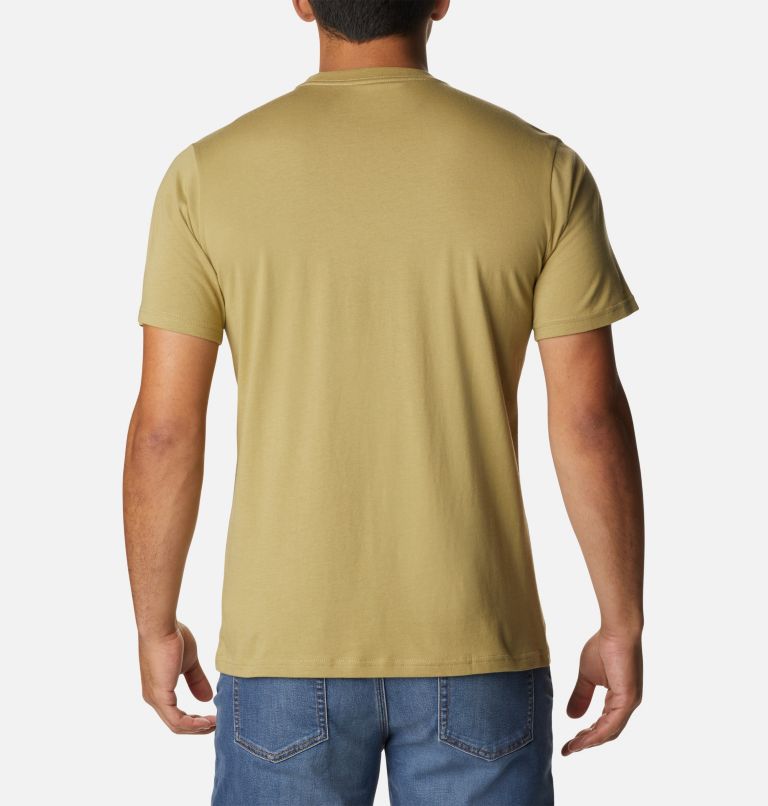 Thumbnail: Men’s CSC Graphic Casual Organic Cotton T-shirt, Color: Savory, Scenic Logo, image 2