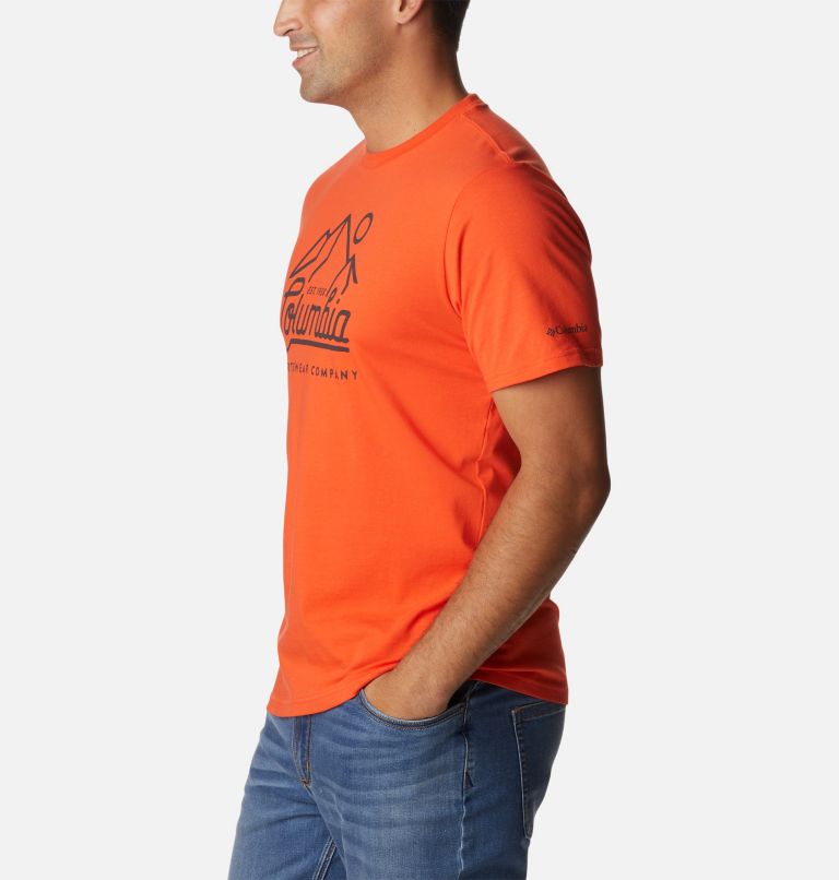 CSC Seasonal Logo Tee | 813 | L, Color: Red Quartz, Scenic Logo, image 3